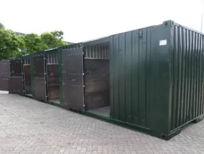 Mobiele paardenboxen Mobiele paardenboxen